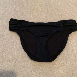 Athleta black bikini bottom